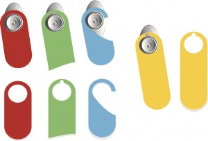 custom printed door hangers time printers baltimore md towson maryland hunt valley
