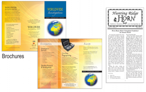 Professionally Printed Brochures
