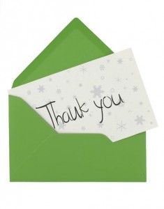 4 Reasons to Use Thank You Cards