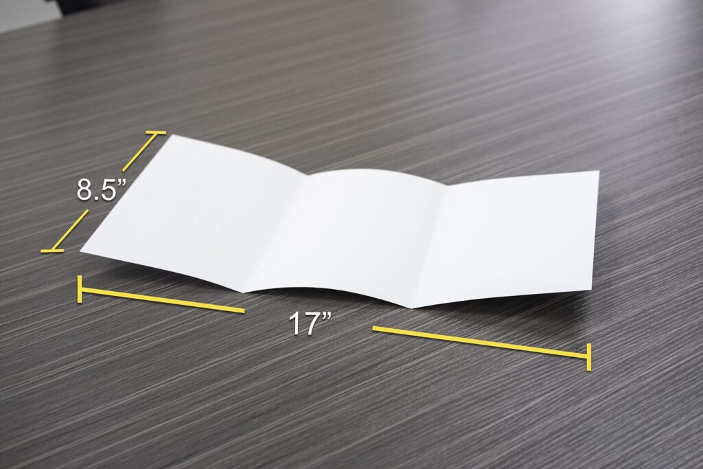 Standard Trifold Time Printers Standard trifold time printers